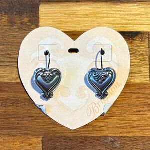 NWT Brighton Blaire Heart Earrings